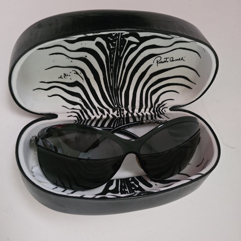 ROBERTO CAVALLI PIRITE 450S Black Sunglasses